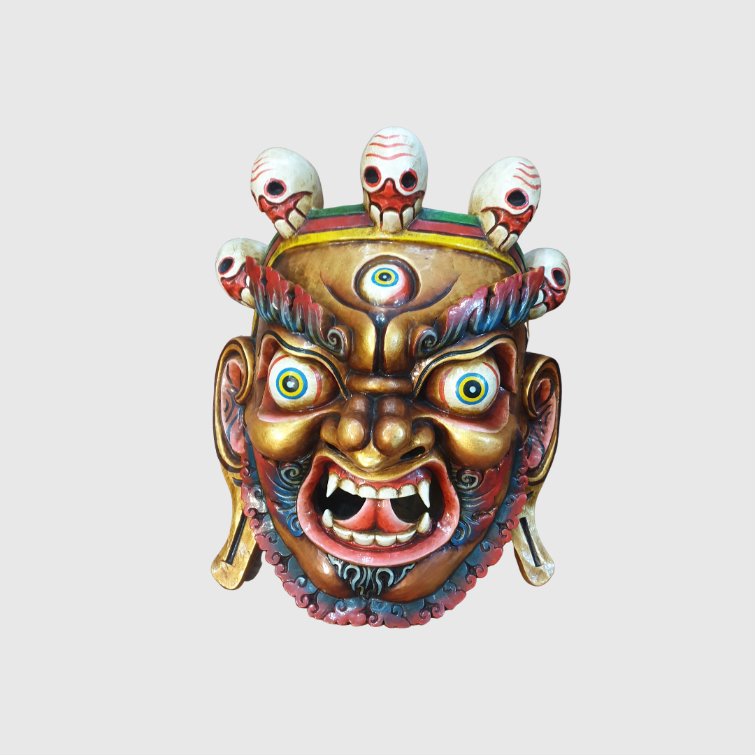 Bhairav (Wooden Mask)